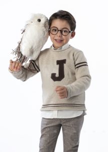 JERSEY LETRA J BEIGE & CHOCOLATE DE J.V