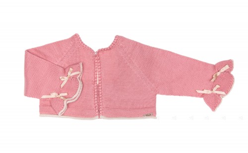 Chaqueta Niña Rosa Empolvado Colección Caramelito 