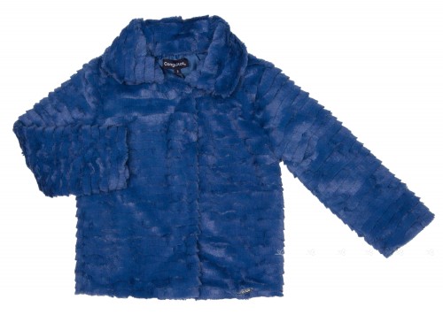 Chaquetón Peluche Azul 