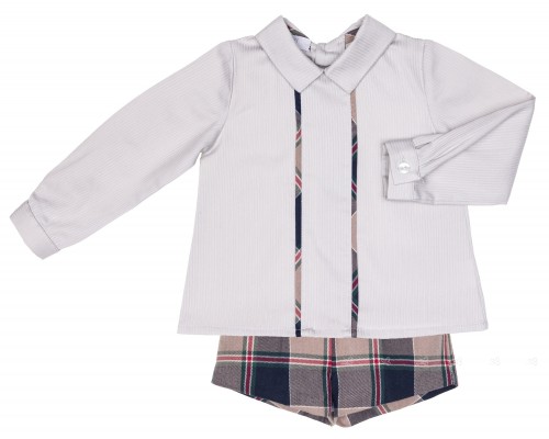 Conjunto Niño Camisa & Short Colección College