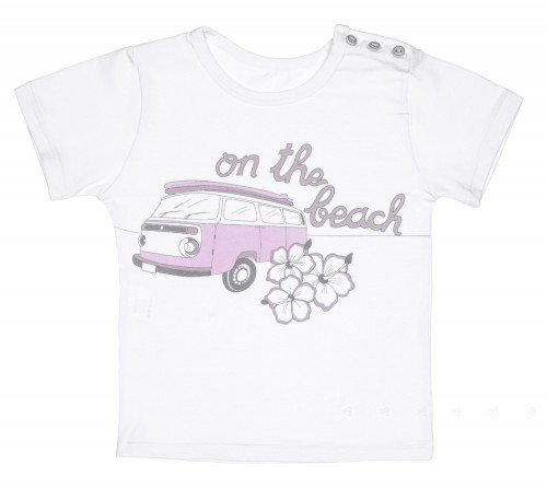 Camiseta Niño Estampado de la mítica furgoneta de Volkswagen