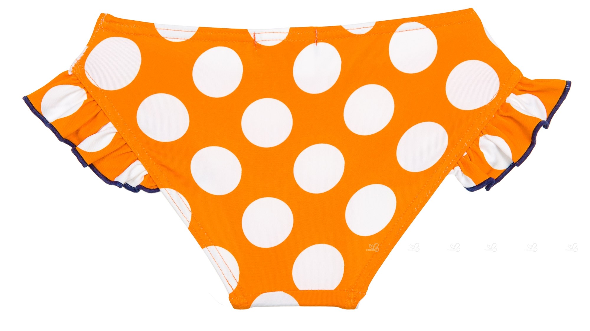 Rochy Culetín Lunares Naranja & Flor | Missbaby