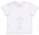 Camiseta Bebé Niño Blanco Manga Corta