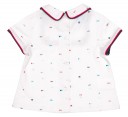 Camisa Niño Blanco Estampado Marinero Multicolor 