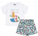 Conjunto Niño Camiseta Beach Time Boxer Palmeras