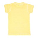 Camiseta Flechas Efecto Desgastado Amarillo 