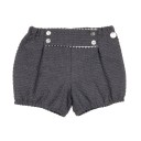 Short Bombacho Pique Gris