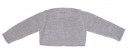 Chaqueta Punto Gris & Pompón