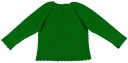 Conjunto Niña Blusa Jersey Perrito & Falda-Short Tartán Verde 