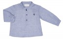 Conjunto Bebé Niño Camisa Azul & Short Marino
