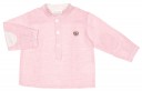 Conjunto Bebé Camisa Rosa & Short Beige