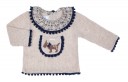 Conjunto Bebé Perritos Jersey Piedra & Ranita Marino