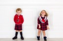 Outfit Niños Coordinados Conjunto & Vestido Cuadros Foque