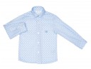 Conjunto Niño Camisa, Short & Cinturón Azul 