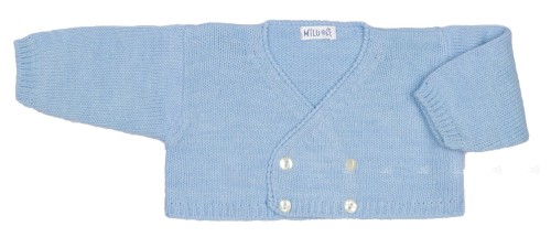 Baby Light Blue Knitted Cardigan