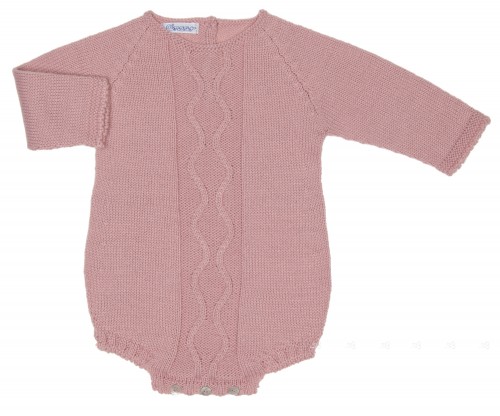 Baby Pale Pink Knitted Shortie