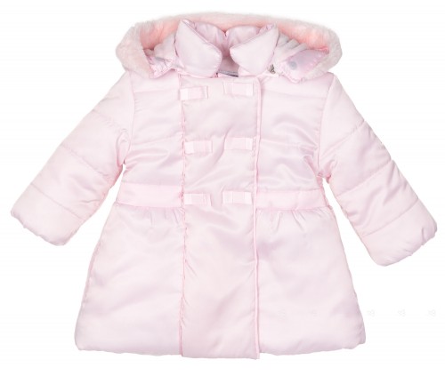 Baby Girls Pink Padded Jacket