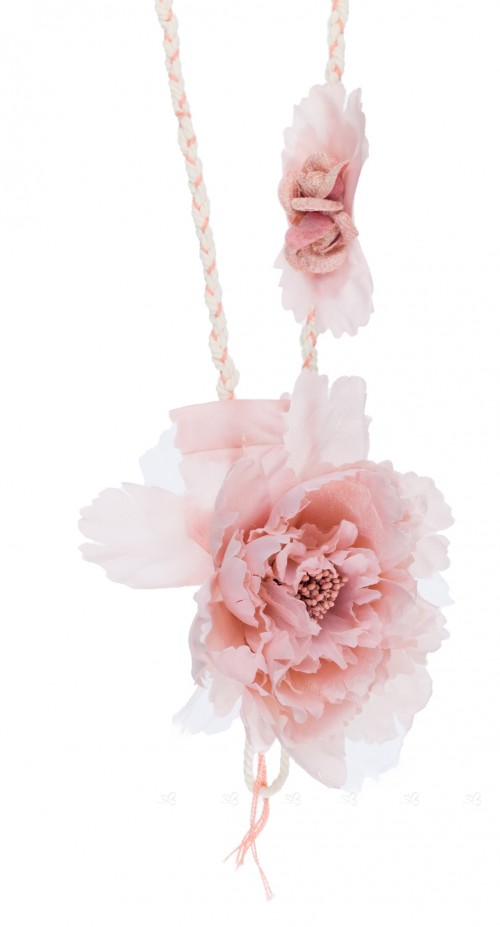 Badum Badero Collar Flores Rosas