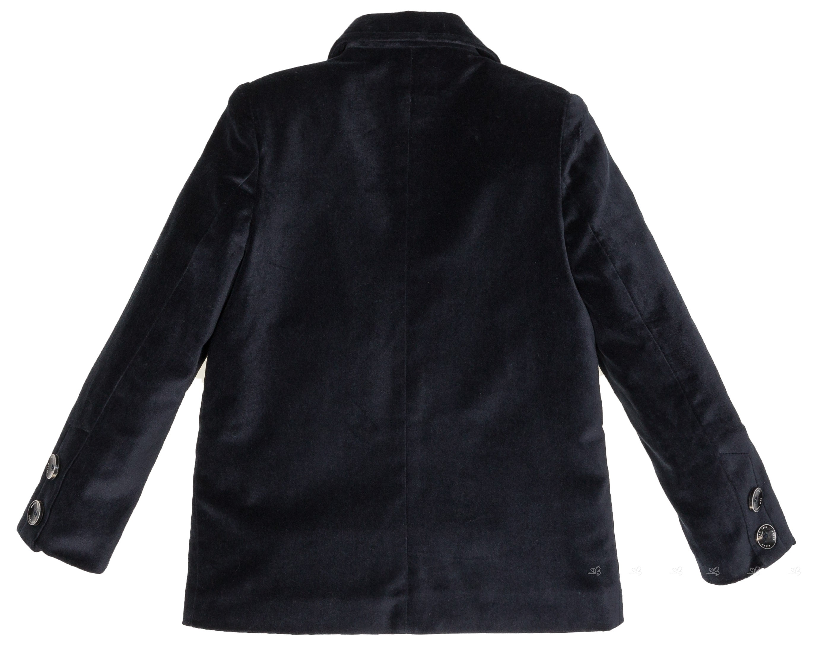 Rochy Boys Dark Blue Cotton Velvet Jacket | Missbaby