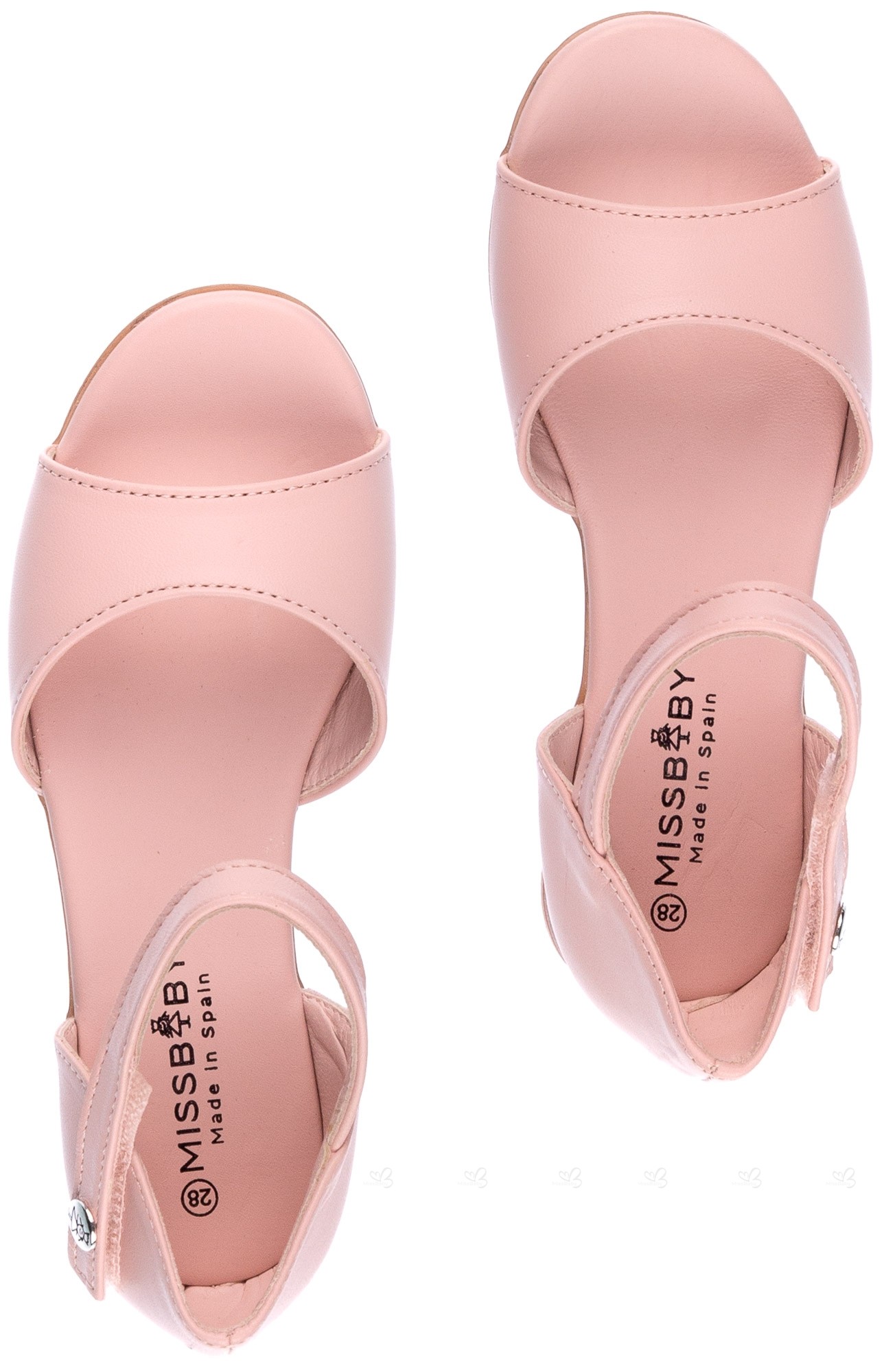 Sandales Fille Lands' End Arabella Flower – Rose – Taille US 3 / EU 34