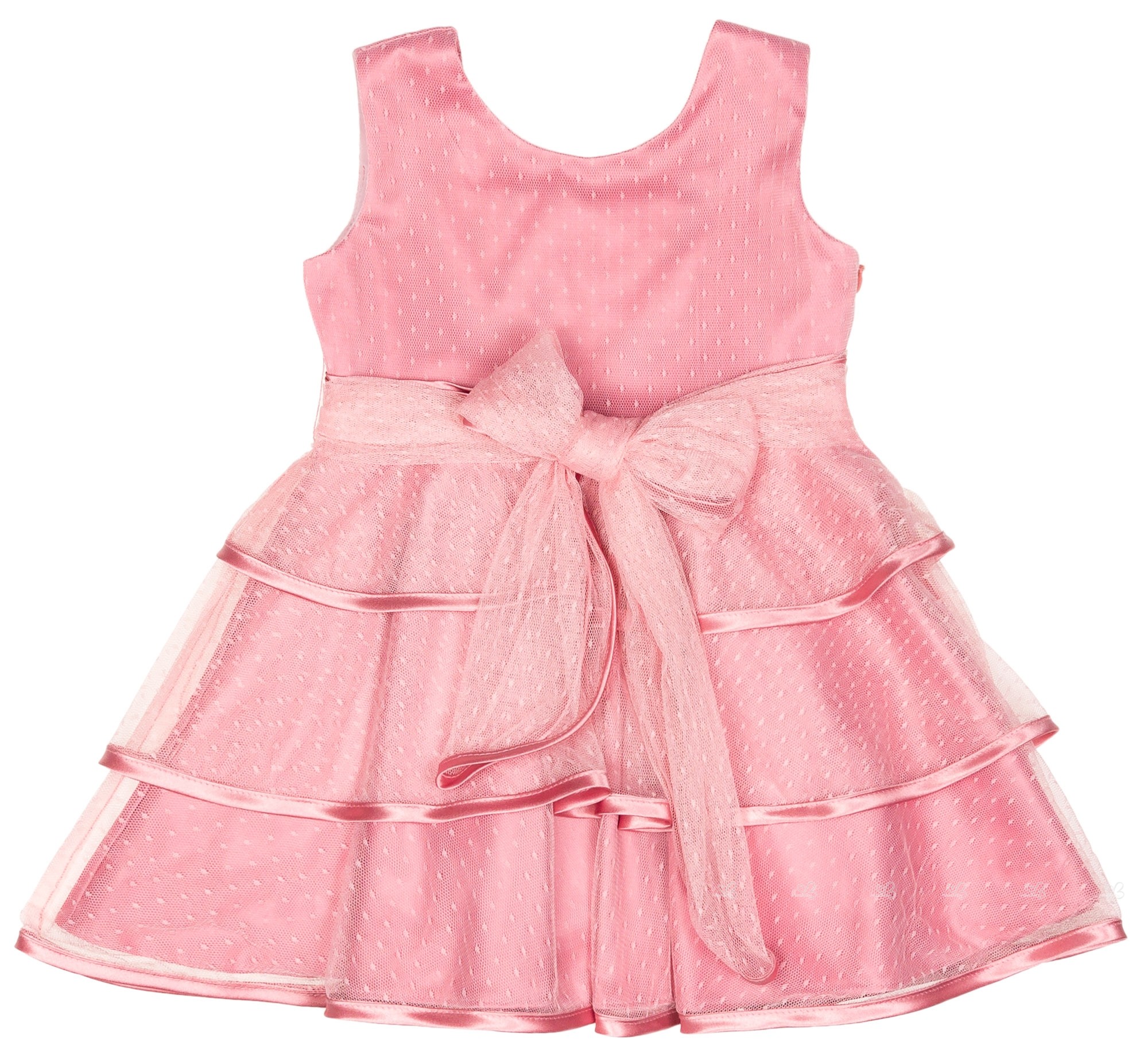 Nekenia Girls Pink Tulle Layered Dress | Missbaby