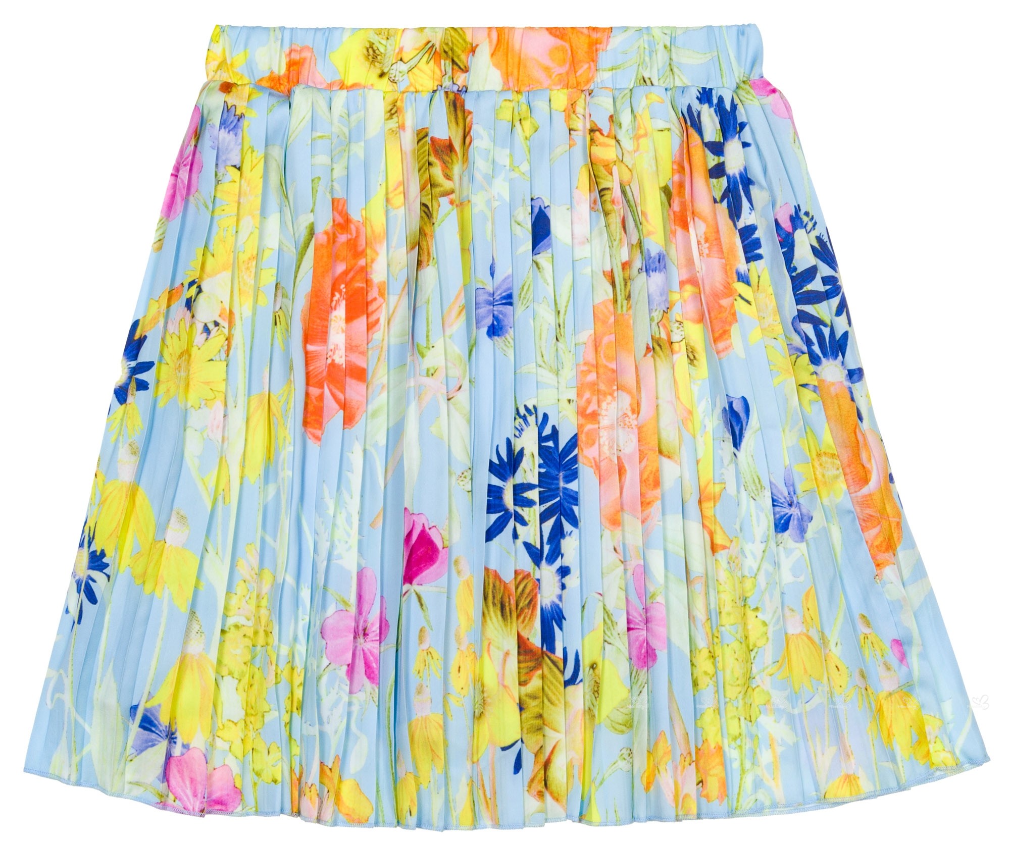 Byblos Girls Colourful Floral Pleated Skirt | Missbaby