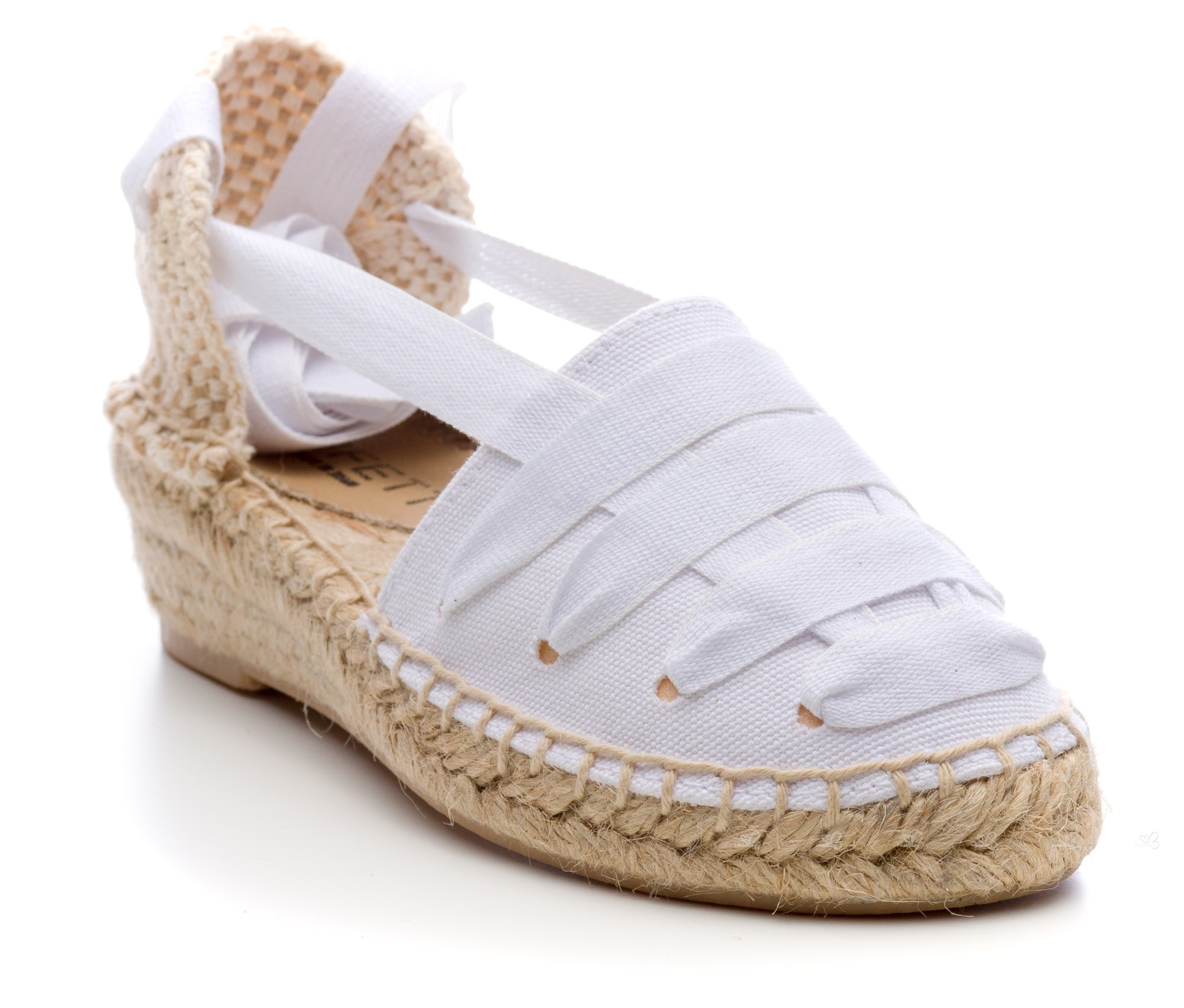 CONFETTI Girls White Espadrille Sandals  Missbaby