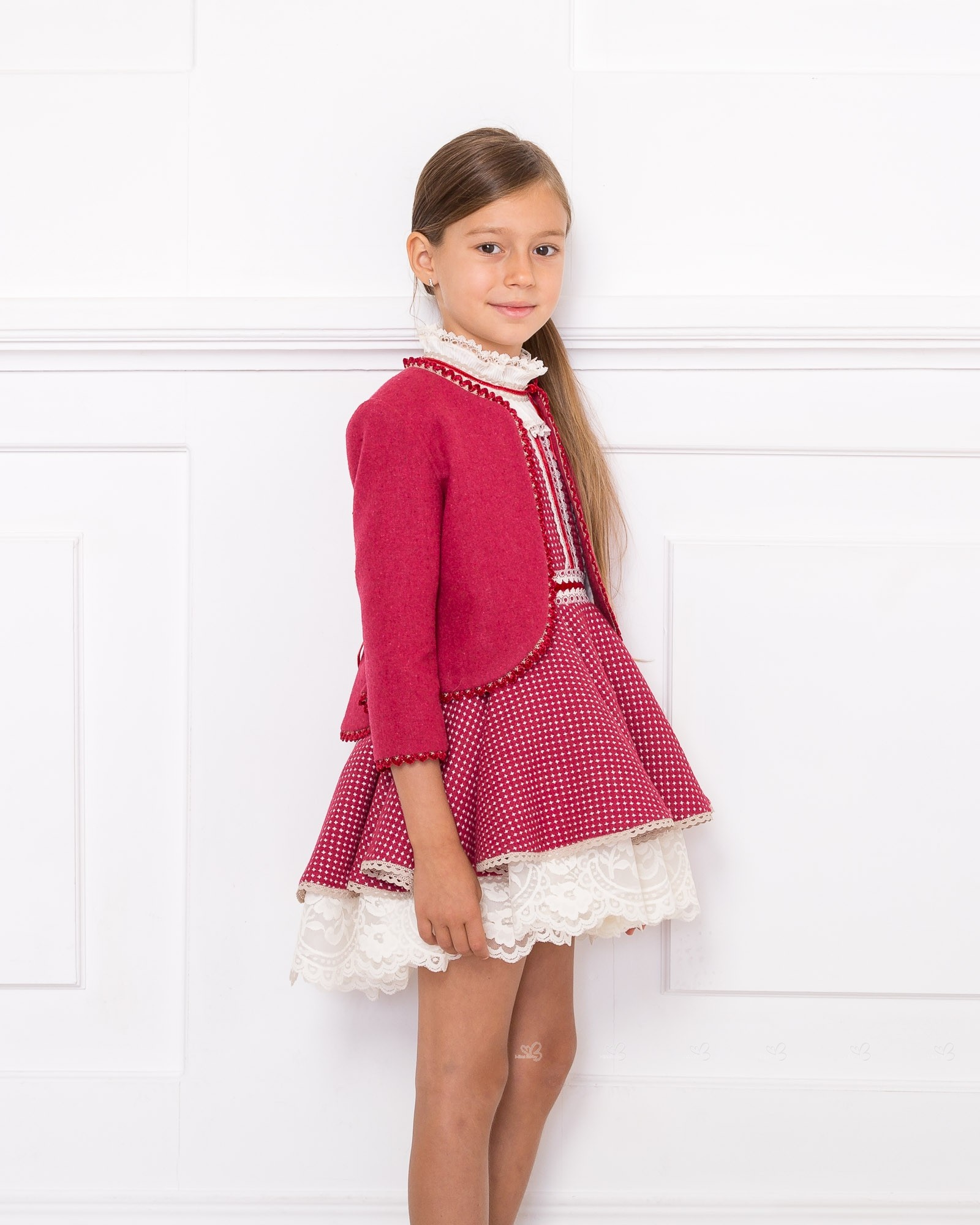 Chari Strawberry Peplum Jacket With chari strawberry peplum jacket with