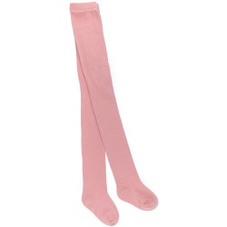 Girls Pale Pink Cotton Tights