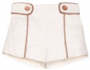 Baby Boys Pink & Beige Shorts Outfit