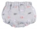 Baby Girls Grey & Peach 2 Piece Shorts Set