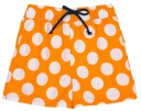 Boys Rudder T-Shirt & Orange Polka Swim Shorts Set