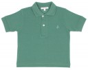 Green Pique Jersey Polo Shirt