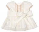 Baby Girls Ivory 3 Piece Dress Set