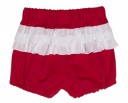 Red & White Frilly Shorts