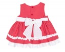 Baby Pink Pique 3 Piece Dress Set 