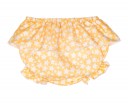 Baby White Pleated Blouse & Yellow Star Print Knickers Set