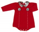 Baby Red &Tartan Knitted Shortie