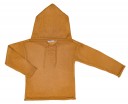 Boys Mustard Knitted Sweater With Hood