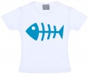 Baby Boys White T-Shirt & Fish Printed Knickers Set