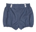 Baby Boys Blue Striped Shirt & Shorts Set 