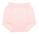 Baby Girls Pink Fine Knit Knickers