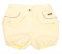 Yellow Ruffle Shorts