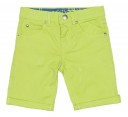 Boys Lime Green Bermuda Shorts