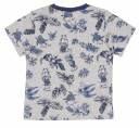 Boys Gray & Navy Sea World Print T-Shirt