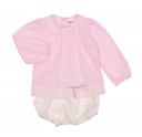 Conjunto blusa & short rosa 