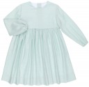 Girls Pastel Green & Gingham Apron Dress