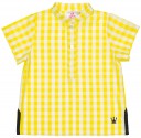 Camisa Bebé Niño Vichy Amarillo