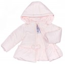 Baby Pink Padded Jacket with Removible Hood