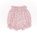 Girls Pink Jersey Cotton Kitty 2 Piece Shorts Set 